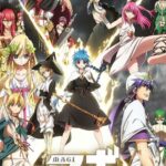Маги: Волшебный Лабиринт Постер Animego